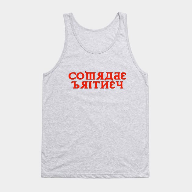 Comrade Britney Tank Top by MonkeyButlerDesigns